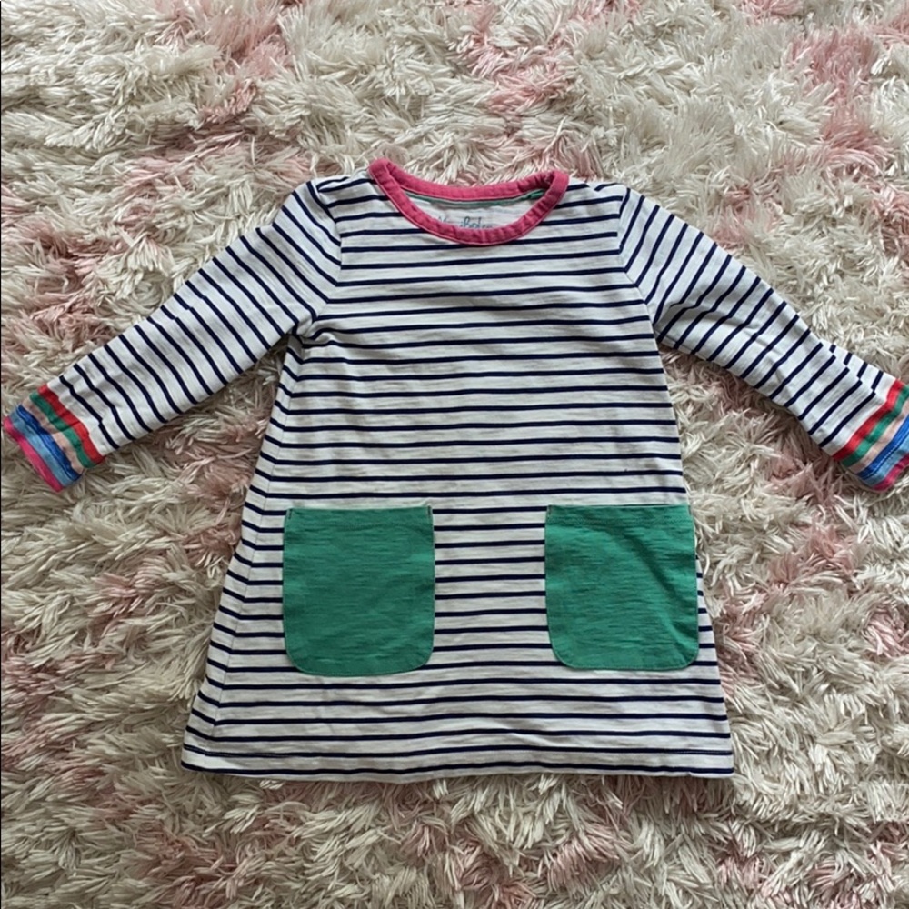 Mini Boden striped dress